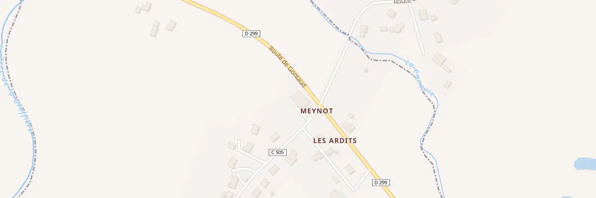 Plan du 63 Meynot à Longueville