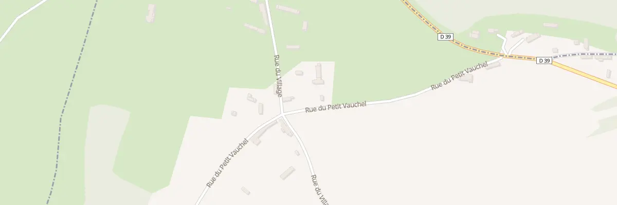 Plan du 278 Rue du Petit Vauchel à Pierrefiques
