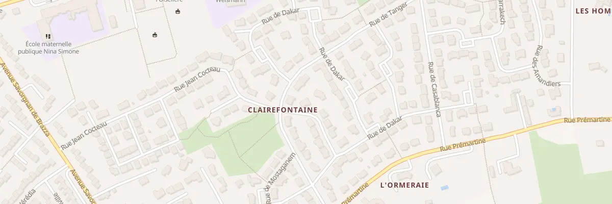 Plan du 48 Rue de Mostaganem au Mans