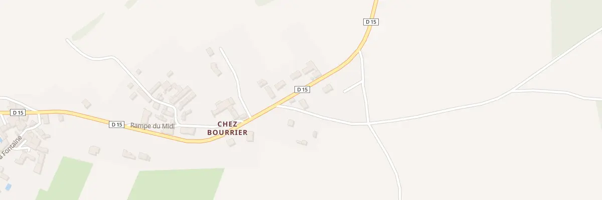 Plan du 14 Rue de la République à Aussac-Vadalle
