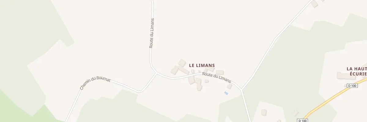Plan du 1095 Rte du Limans à Saint Privat en Périgord