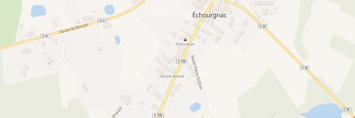 Plan du 32 Le Bourg à Échourgnac