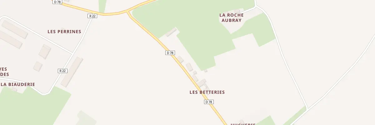 Plan du 5107 Les Betteries à Sarcé