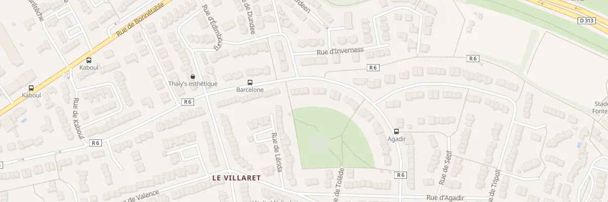 Plan du 130 Rue du Villaret au Mans