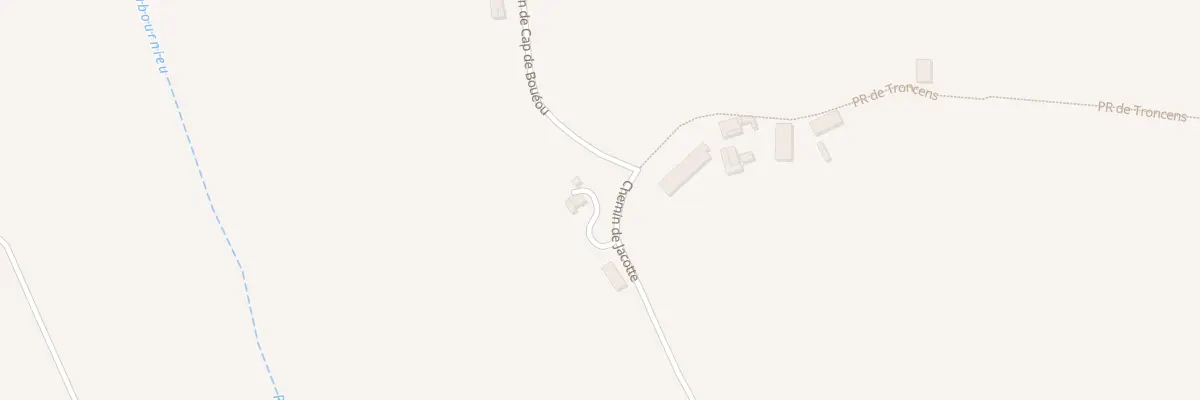 Plan du 70 Imp de Jacot à Troncens