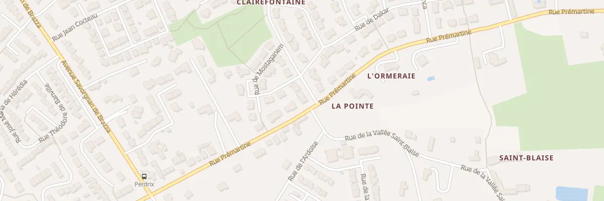 Plan du 48 Rue de Tanger au Mans