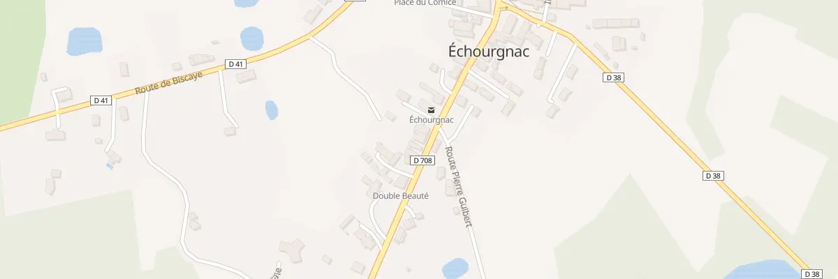 Plan du 27 Le Bourg à Échourgnac