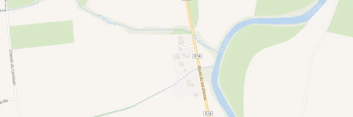 Plan du 31B Rte du Val d’Arros à Cabanac