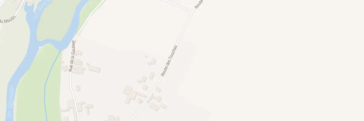 Plan du 10 Rte des Touches à Barro