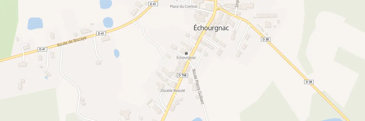 Plan du 26 Le Bourg à Échourgnac