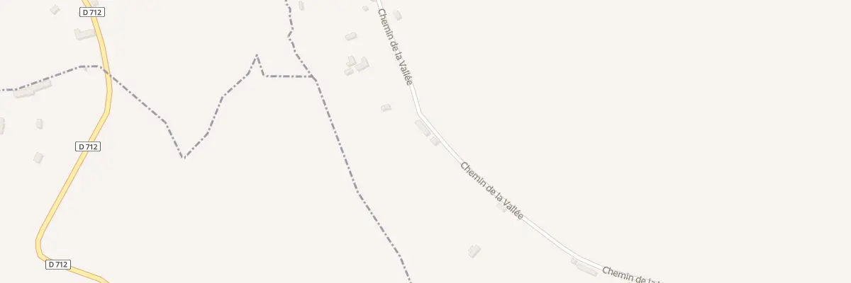 Plan du 950 Che de la Vallée à Aubry-le-Panthou