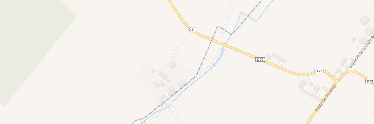 Plan du 5172 Le Pont à Coussay
