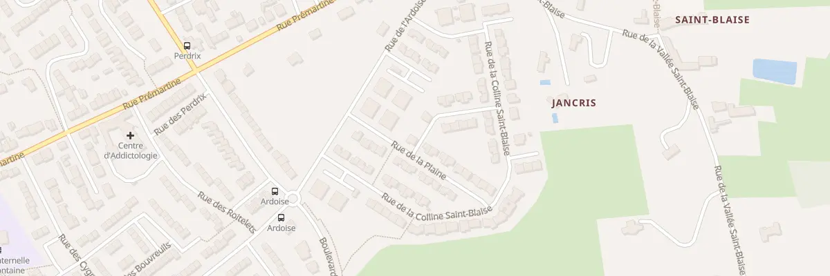Plan du 3 Rue de la Plaine au Mans