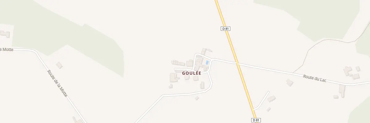 Plan du 190 Rue de Goulée à Fouquebrune