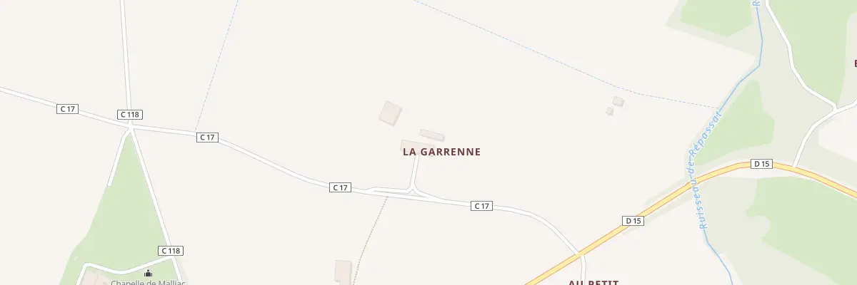 Plan du 5377 A la Garrenne à Montréal