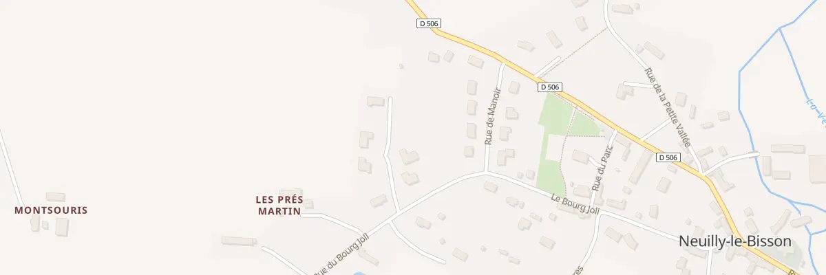 Plan du 4 Res des Pres Martin à Neuilly-le-Bisson