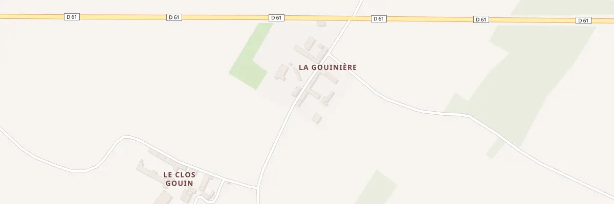 Plan du 3 La Gouiniere à Ceaux-en-Loudun