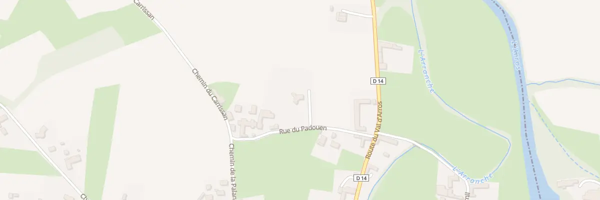 Plan du 5 Rue du Padouen à Cabanac