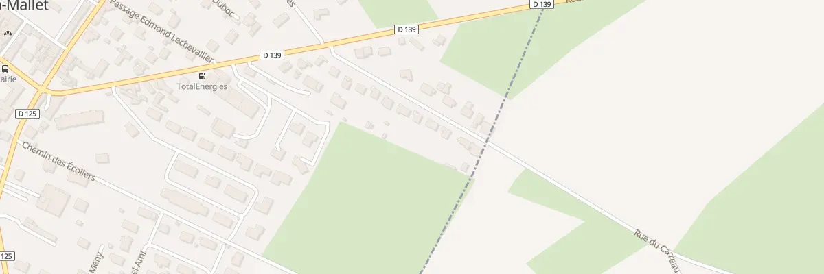 Plan du 12 Rue du Pdt Coty à Gonneville-la-Mallet