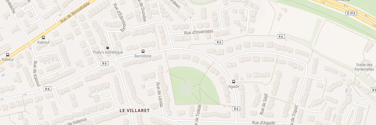 Plan du 136 Rue du Villaret au Mans