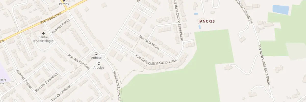 Plan du 20 Rue de la Plaine au Mans