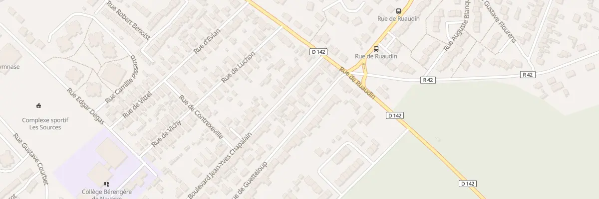 Plan du 183 Rue de Guetteloup au Mans
