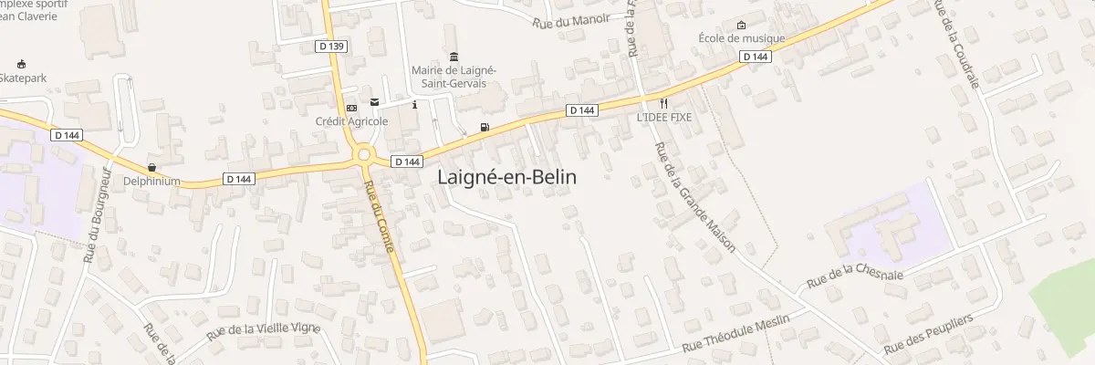 Plan du 5209 All Haut Eclair à Laigné-Saint-Gervais