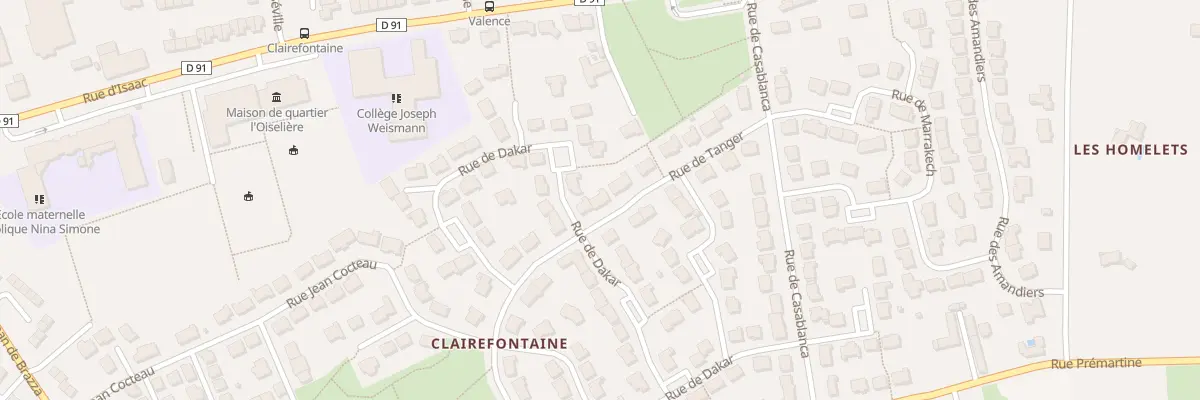 Plan du 18 Rue de Tanger au Mans