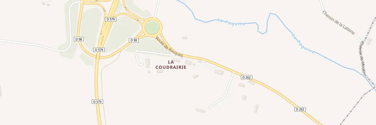 Plan du 5 Rte de Rocques à Ouilly-le-Vicomte