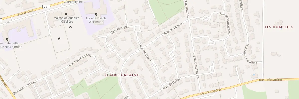 Plan du 13 Rue de Tanger au Mans