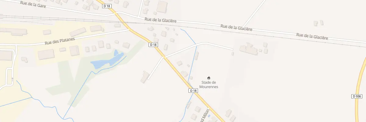 Plan du 14 Rue Edmond Rostand à Pineuilh
