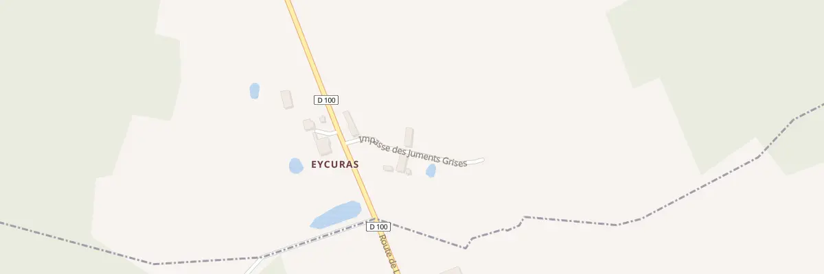 Plan du 59 Eycuras à La Jemaye-Ponteyraud