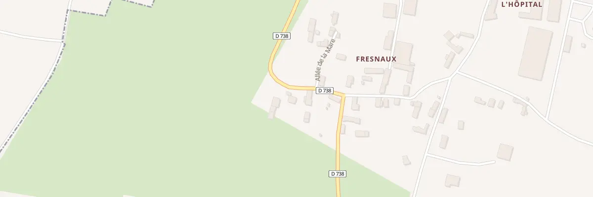 Plan du 419 Rue Enguerrand de Fresneaux à Aunou-sur-Orne