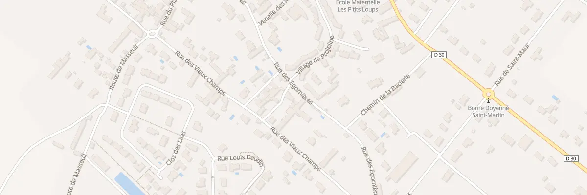 Plan du 1 Rue des Demoiselles à Cissé