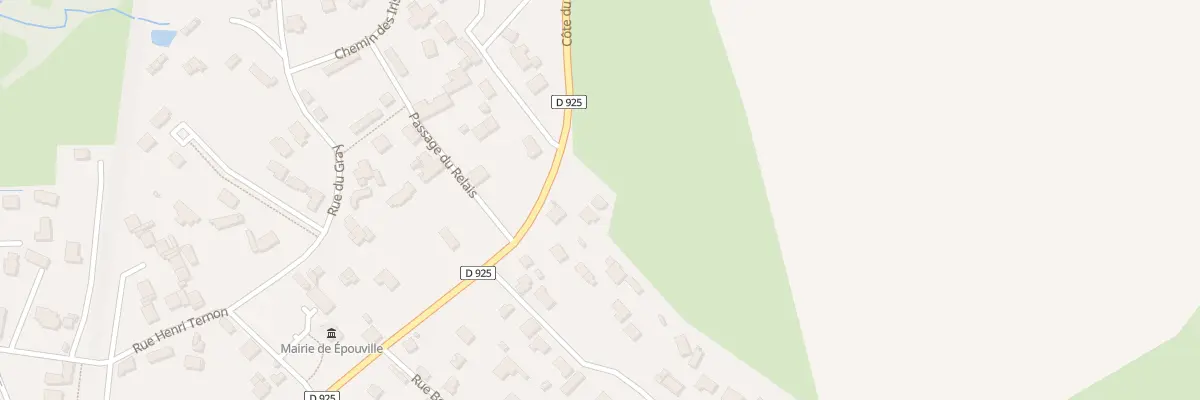 Plan du 14 Côte du Cap à Épouville