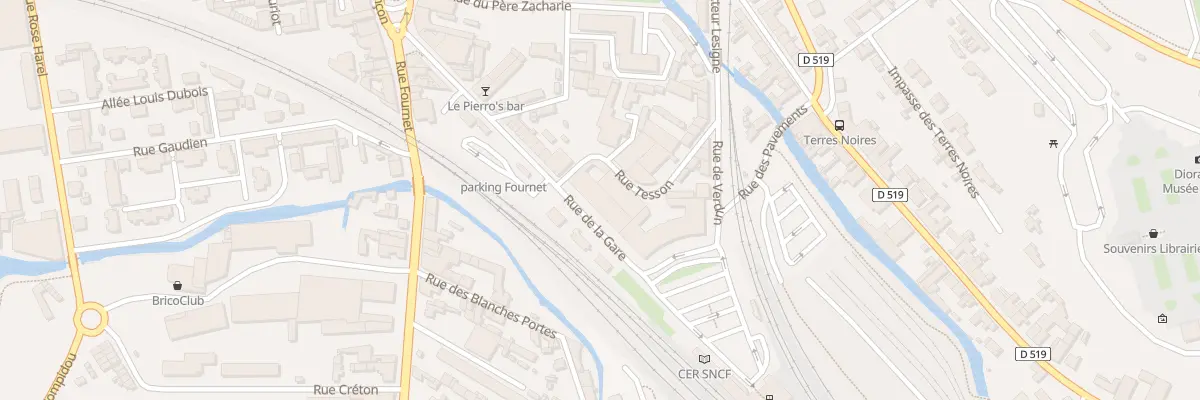Plan du 35B Rue Tesson à Lisieux