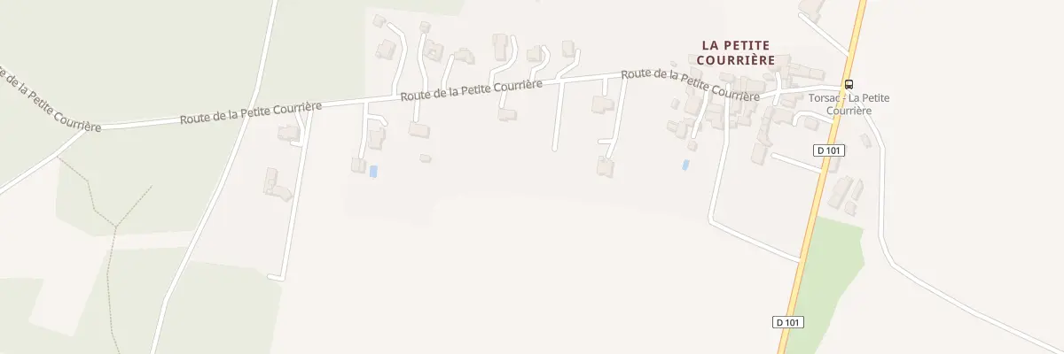 Plan du Champ des Vignes à Torsac