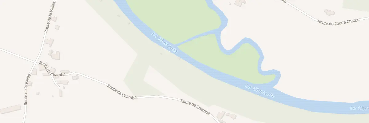 Plan du 5140 Logis de Chambe à Voulême