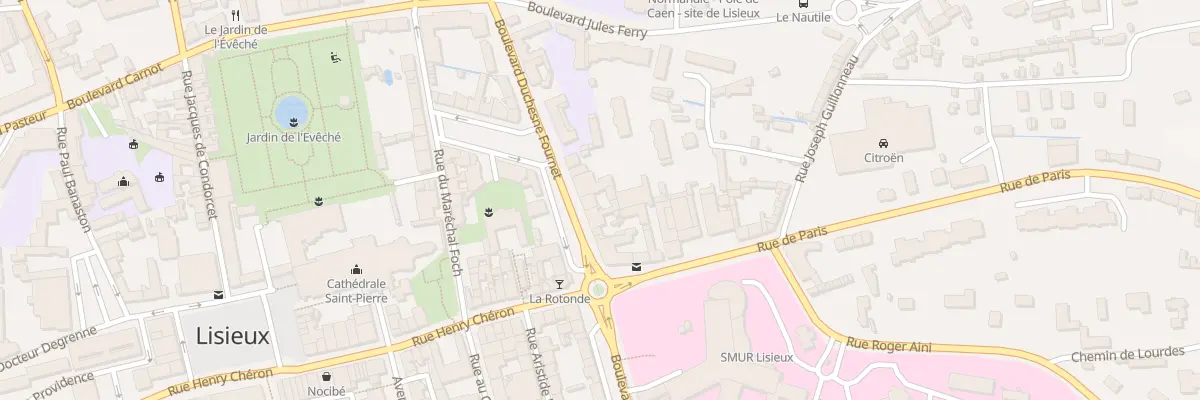 Plan du 10A Bd Duchesne Fournet à Lisieux