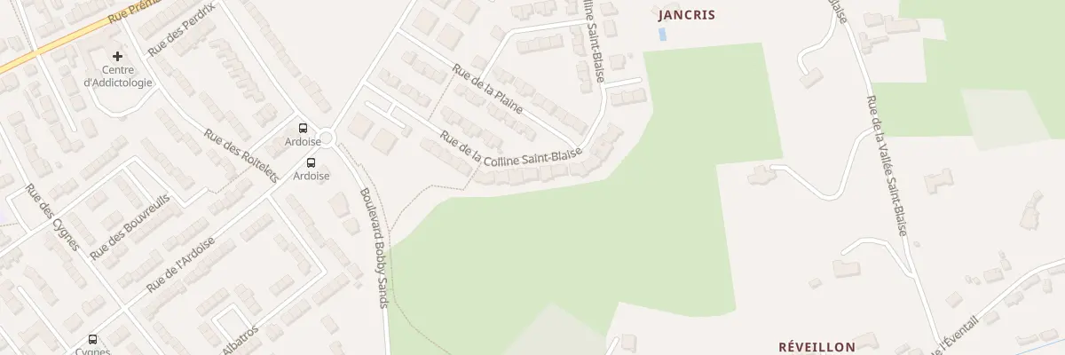Plan du 20 Rue de la Colline Saint Blaise au Mans