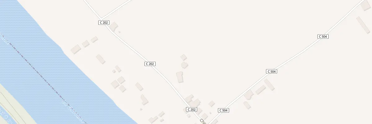 Plan du 40 Berguinats à Sénestis