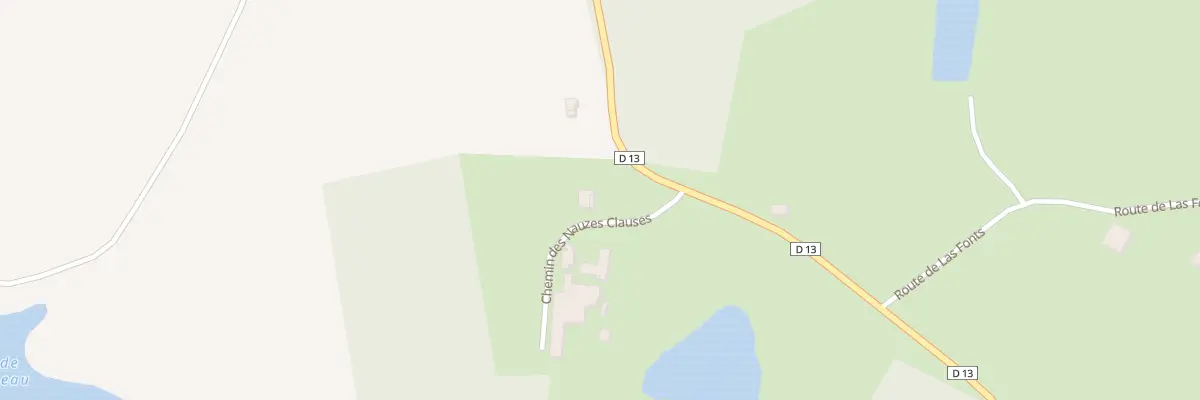 Plan du 1033 Les Nauzes Clauzes à Saint-Martial-d’Artenset