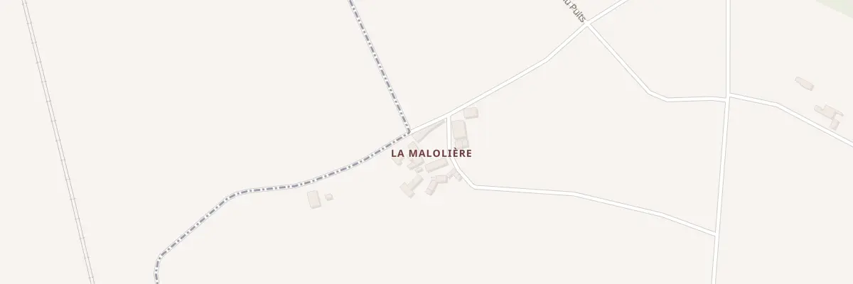 Plan du 2 La Malolière à Taizé-Aizie