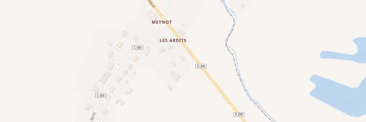 Plan du 64 Les Ardits à Longueville