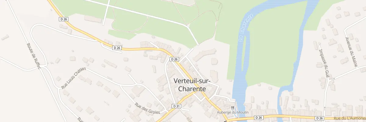 Plan du 3 Rue des Douves à Verteuil-sur-Charente