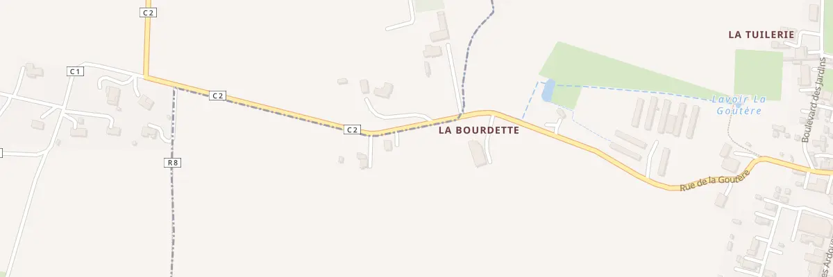 Plan du 36 Rue de la Goutère à Gondrin