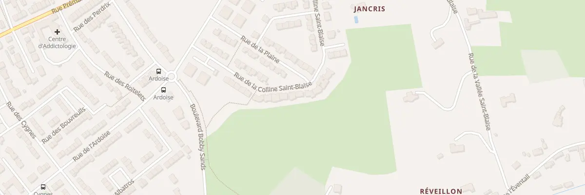 Plan du 22 Rue de la Colline Saint Blaise au Mans