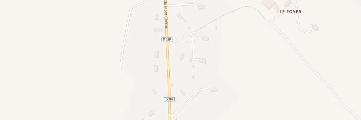 Plan du 1369 Rte du Mont Chéron à Fourneville