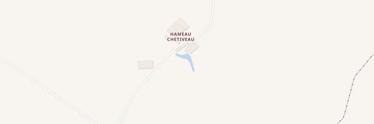 Plan du 2 Ham Chetiveau à Dercé