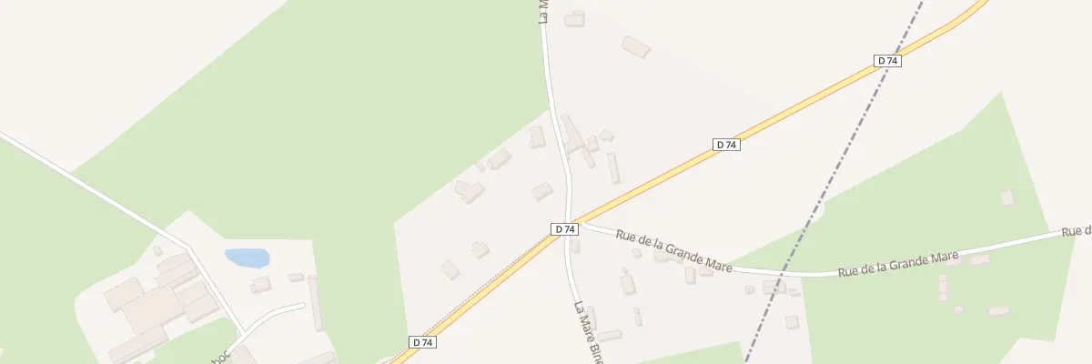 Plan du 7 La Mare Binet à Gonneville-la-Mallet